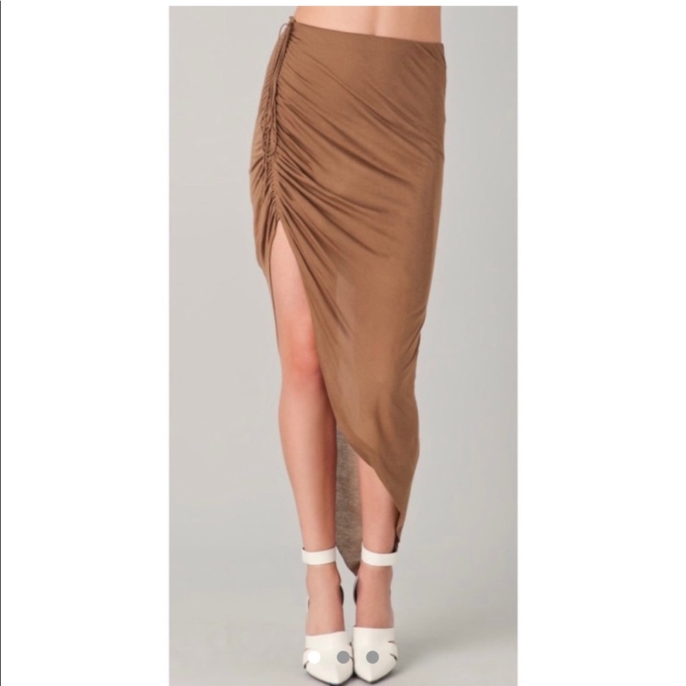 Helmut Lang asymmetric skirt Size P like new